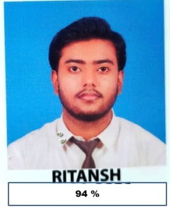 Psychographic Society - "VVPS , Ranchi - Outstanding Performance of Class XII (2021 - 22)"