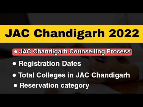 Psychographic Society - JAC Chandigarh 2022 BTech counselling registration begins; How to apply JAC Chandigarh 2022 BTech counselling registration begins; How to apply