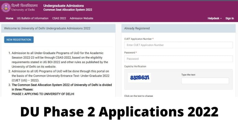 Psychographic Society - DU Admissions 2022 Phase 2 begins on du.ac.in, how to update CUET Result on CSAS portal explained DU Admissions 2022 Phase 2 begins on du.ac.in, how to update CUET Result on CSAS portal explained