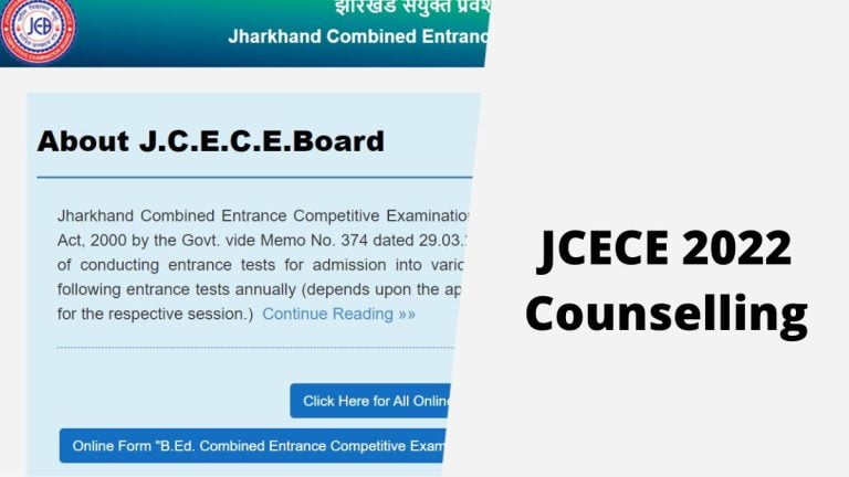Psychographic Society - JCECEB 2022: First phase counseling for engineering colleges begins, choice filling till October 3 JCECEB 2022: First phase counseling for engineering colleges begins, choice filling till October 3