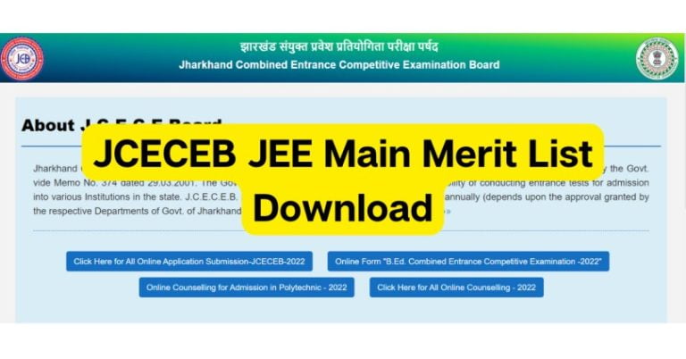 Psychographic Society - JCECEB B.Tech Counselling 2023: Final State Merit List released at Jceceb.Jharkhand.Gov.In; JCECEB B.Tech Counselling 2023: Final State Merit List released at Jceceb.Jharkhand.Gov.In;