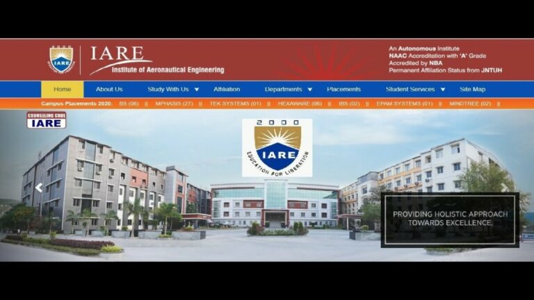Psychographic Society - IARE Hyderabad BTech admissions 2023 open; check details here IARE Hyderabad BTech admissions 2023 open; check details here