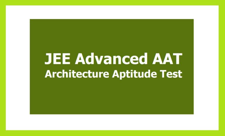 Psychographic Society - JEE Advanced AAT result 2023 declared at jeeadv.ac.in; direct link AAT