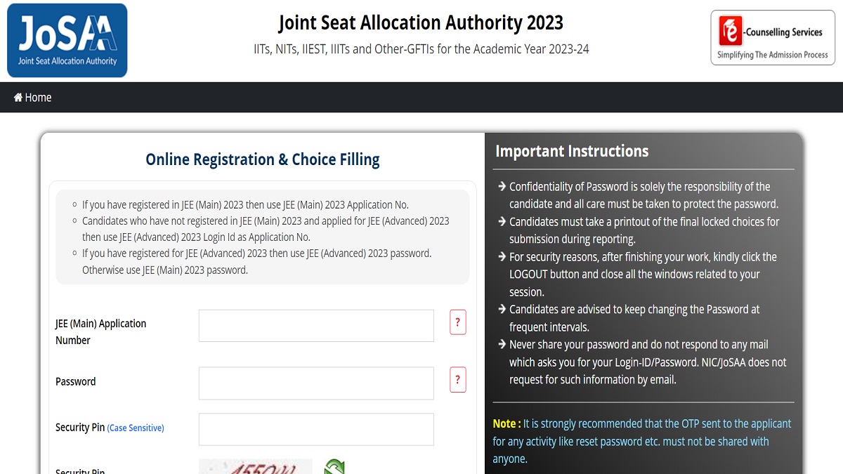 Psychographic Society - JoSAA Counselling 2023: Mock Round 2 seat allocation released; direct link at josaa.nic.in Psychographic Society - JoSAA Counselling 2023: Mock Round 2 seat allocation released; direct link at josaa.nic.in