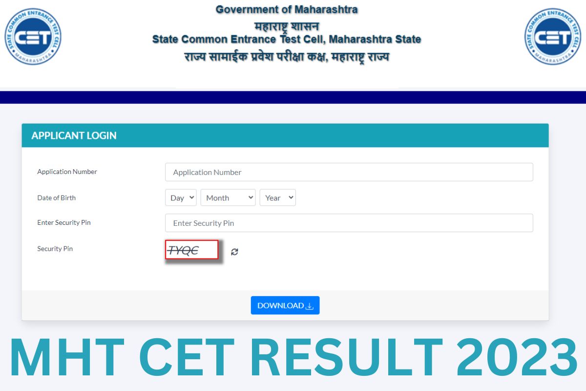 Psychographic Society - MHT CET 2023 results declared at cetcell.mahacet.org for PCM, PCB; scorecard download link