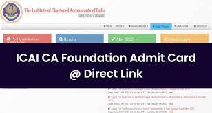 Psychographic Society - ICAI CA Foundation admit card 2023 out for June exam at icai.org; download link ICAI CA Foundation admit card 2023 out for June exam at icai.org; download link