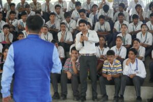 Psychographic Society - Vikas Kumar Sir is in Sunbeam School ,Varanasi for school integrated counselling Program