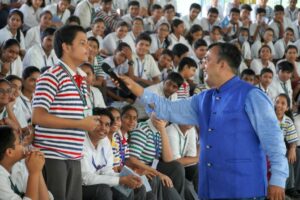 Psychographic Society - Vikas Kumar Sir is in Sunbeam School ,Varanasi for school integrated counselling Program