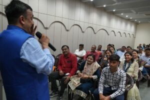 Psychographic Society - Vikas Kumar Sir is in Sunbeam School ,Varanasi for school integrated counselling Program