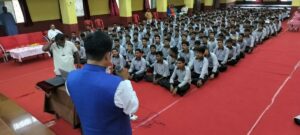 Psychographic Society - Vikas Kumar Sir is in Saraswati Vidya Mandir Puraniganj Munger for school integrated counselling Program