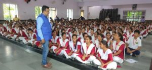 Psychographic Society - Vikas Kumar Sir is in Notre Dame Academy , Munger for counselling Program