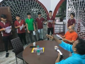 Psychographic Society - Vikas Kumar Sir is in VIDYA Vihar Residential School Purnia for school integrated counselling Program