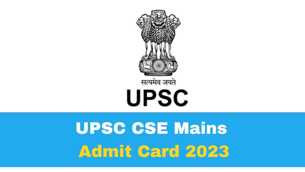 Psychographic Society - UPSC CSE 2023 Mains admit card out at upsc.gov.in