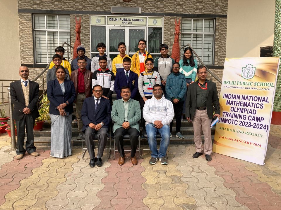 Psychographic Society - The Indian National Mathematics Olympiad Training Camp (INMOTC) for the Jharkhand region is currently underway at DPS Ranchi