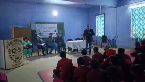 Psychographic Society - Vikas Kumar Sir is in Jawahar Navodaya Vidyalaya , Bokaro for Career Counselling Program