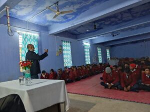 Psychographic Society - Vikas Kumar Sir is in Jawahar Navodaya Vidyalaya , Bokaro for Career Counselling Program