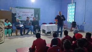Psychographic Society - Vikas Kumar Sir is in Jawahar Navodaya Vidyalaya , Bokaro for Career Counselling Program