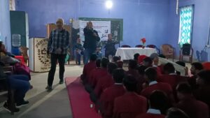 Psychographic Society - Vikas Kumar Sir is in Jawahar Navodaya Vidyalaya , Bokaro for Career Counselling Program