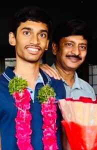 Psychographic Society - Son of Alumni of Notredame Academy Jamalpur Rishi Shekhar Shukla scored 300 out of 300 in JEE Main 2024-2025 and is National Topper