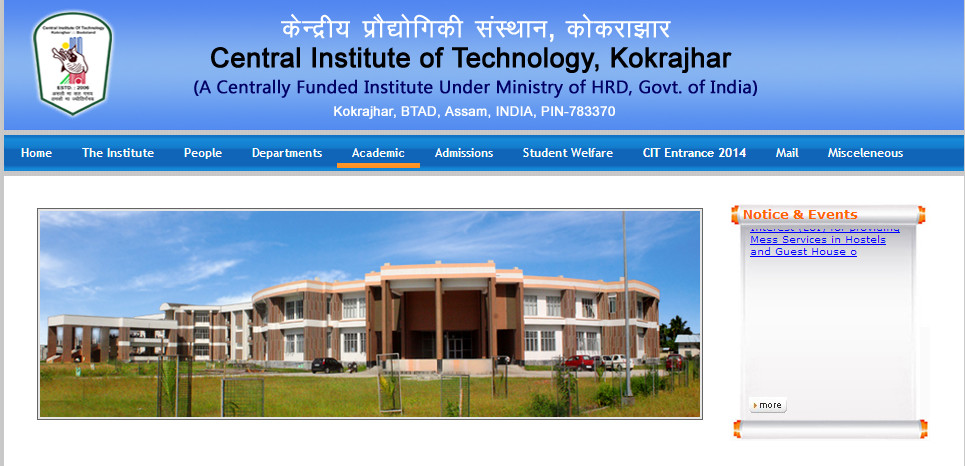 Psychographic Society - Central institute of Technology Kokrajar, Assam 2024-2025 Closing Rank – GEN , EWS , OBC, SC , ST , female Cut Off -CSE , Electrical