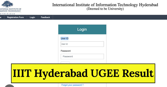 IIITH UGEE result 2024 declared; expected cut-off, interview dates