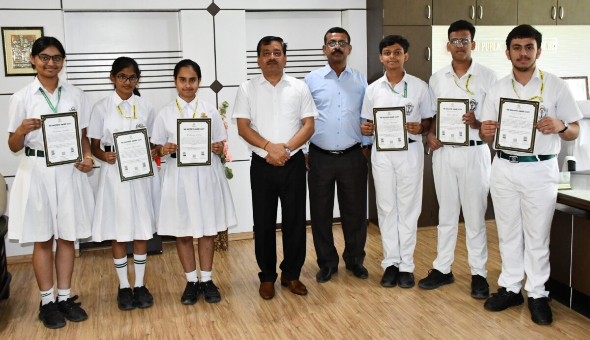 Psychographic Society - Abhyeti Foundation bestowed the Annual Excellence Awards 2024 upon the outstanding students of DPS Ranchi.