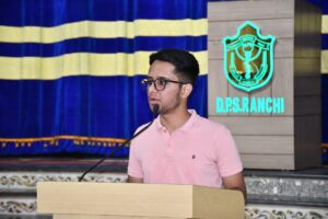 Psychographic Society - counseling session organized by DPS Ranchi, alumni Aviral Singh from the batch of 2022