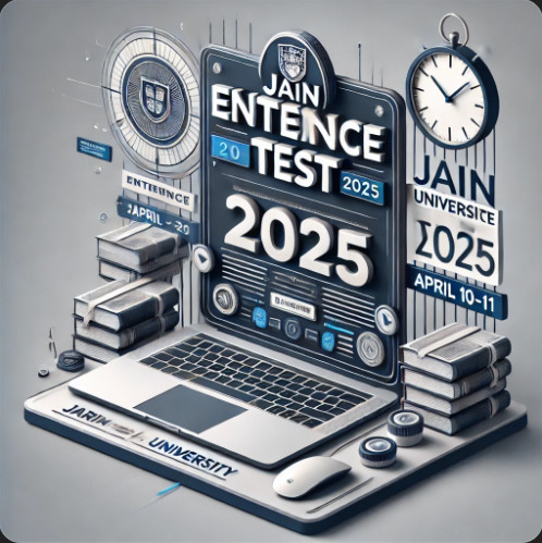 Psychographic Society - Jain University entrance test 2025 for BTech admissions on April 10, 11 jain