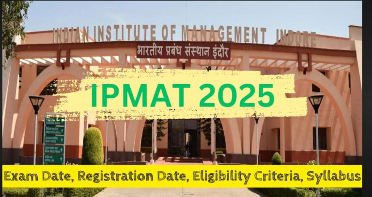 Psychographic Society - IPMAT Exam 2025: Registration, Exam Dates, Syllabus, Pattern IPMAT