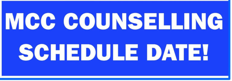 Psychographic Society - NEET MCC Counselling Schedule – Round Wise Schedule, MCC Dates, Seats and More Neet