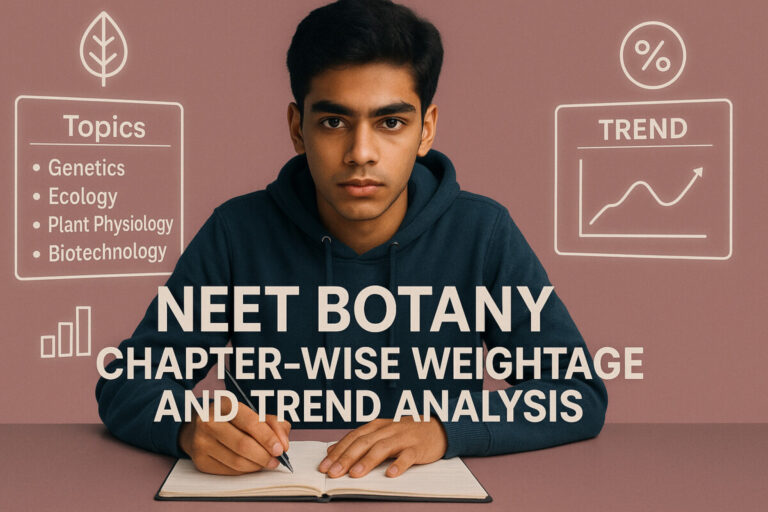 Psychographic Society - NEET Botany Chapter-wise Weightage and Trend Analysis NEET
