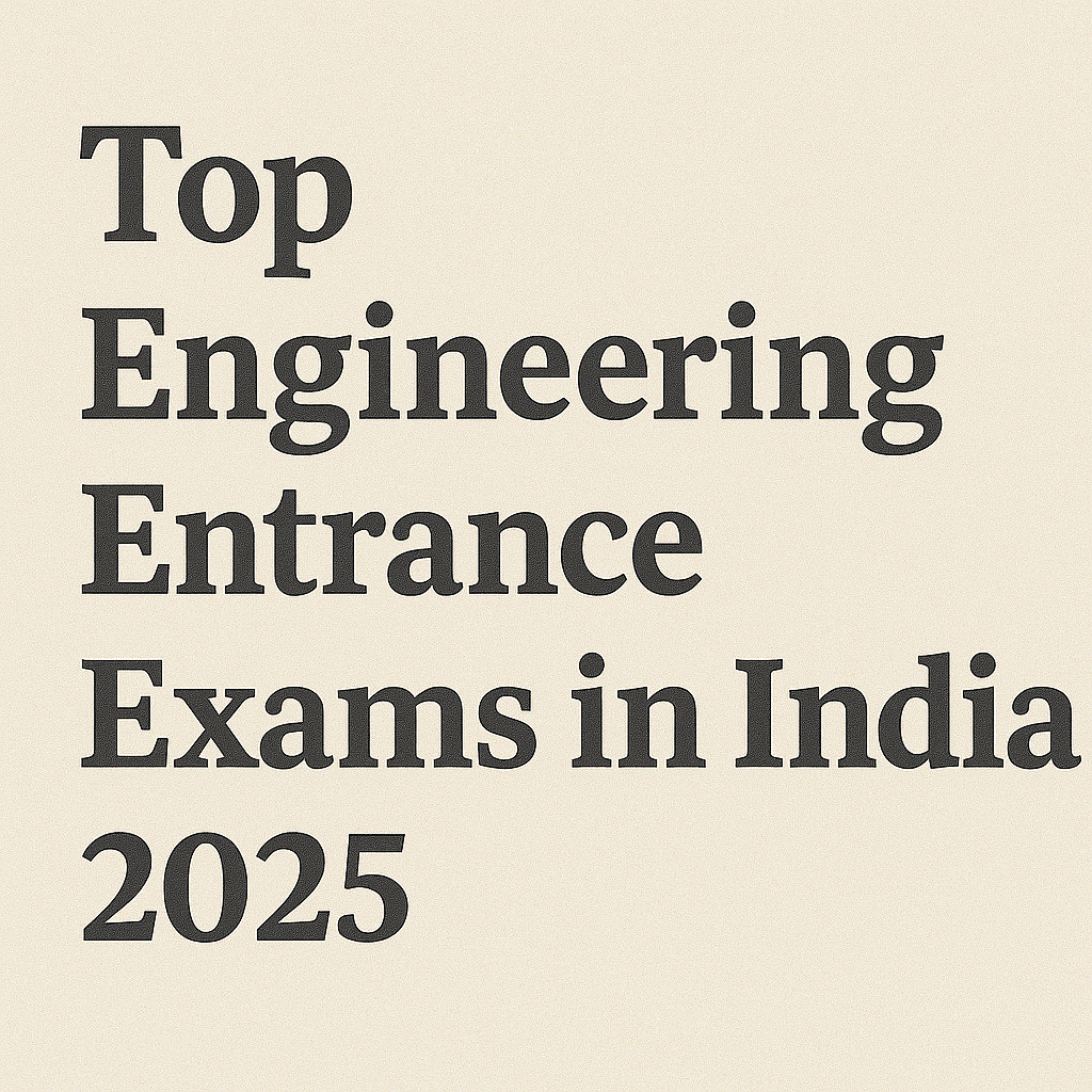 Psychographic Society - Top Engineering Entrance Exams in India 2025 Engineering