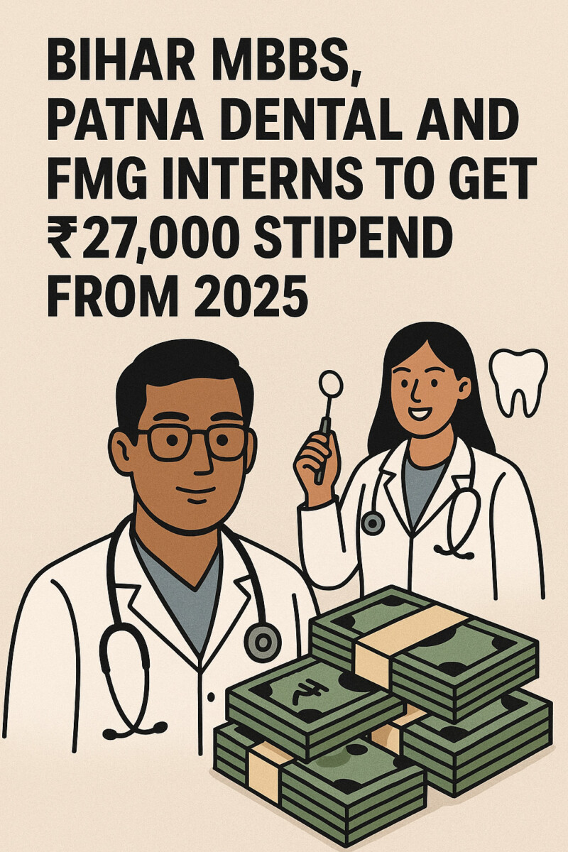 Bihar Medical Interns to Receive Stipend