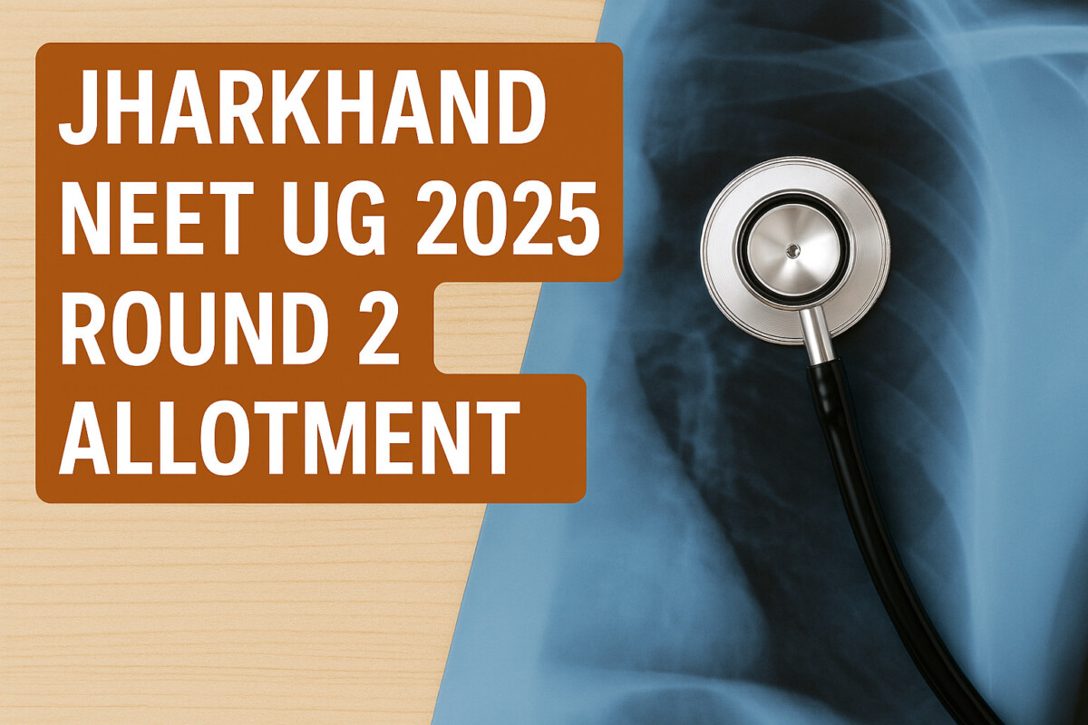 Psychographic Society - Jharkhand NEET UG 2025 Round 2 Allotment Out — Verify Documents by September 30 Jharkhand