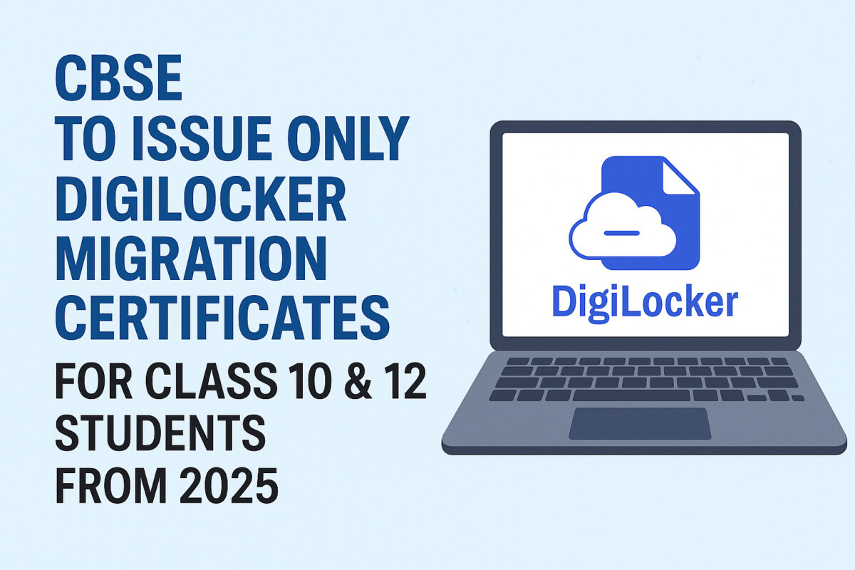 Psychographic Society - CBSE to Issue Only DigiLocker Migration Certificates for Class 10 & 12 Students from 2025 CBSE