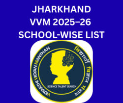 Jharkhand VVM 2025–26 school wise list