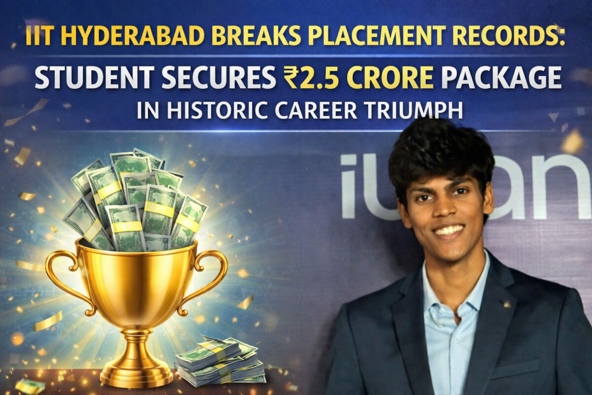 Psychographic Society - IIT Hyderabad Student Shatters Placement Records with ₹2.5 Crore Global Job Offer IIT