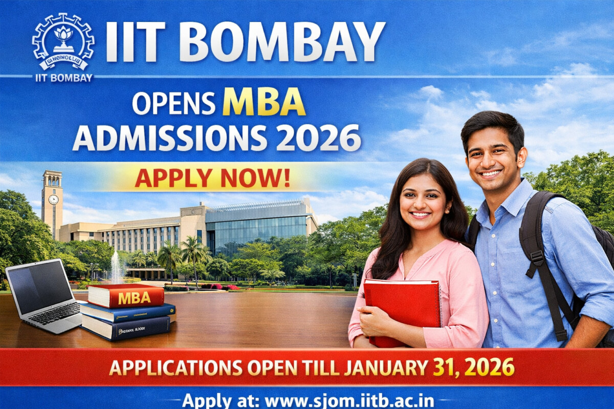 Psychographic Society - IIT Bombay Opens MBA Admissions 2026; Applications Open Till January 31 IIT