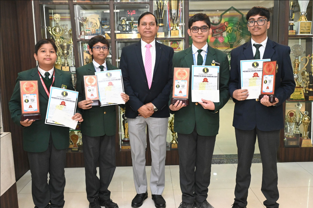Psychographic Society - विद्यार्थी विज्ञान मंथन में डीपीएस बोकारो ने रचा कीर्तिमान, तीन छात्रों को झारखंड में पहला स्थान विद्यार्थी