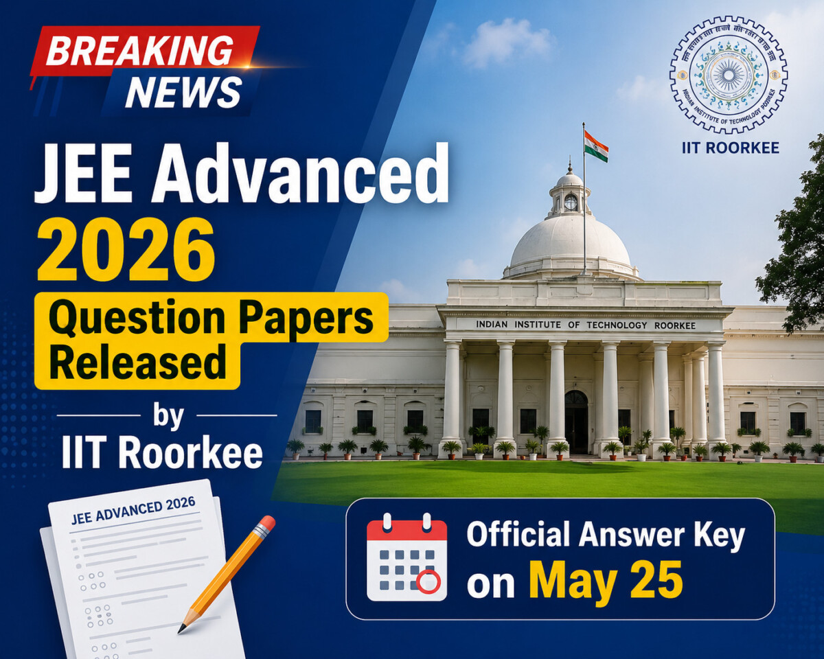 Psychographic Society - JEE Advanced 2026 Question Papers Released; Official Answer Key on May 25 JEE